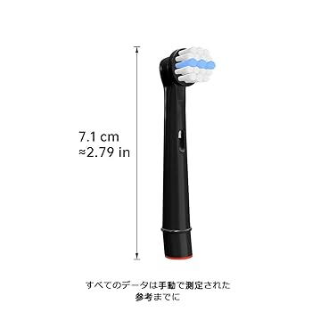 Amazon.co.jp: YanBan 電動歯ブラシ 替えブラシ ブラウン